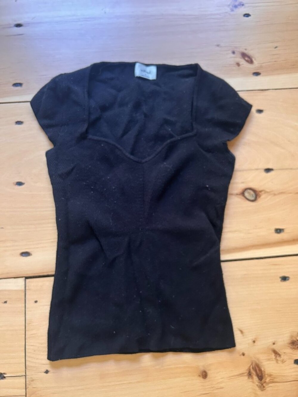 Aritzia Knit posh top
